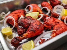 طريقة تحضير دجاج تندوري الهندي